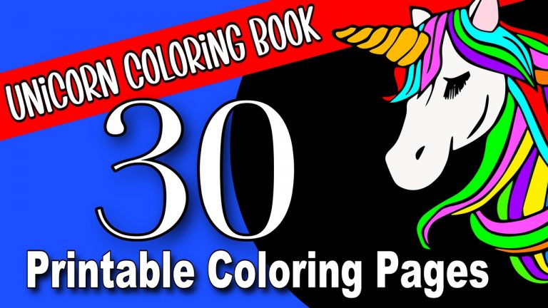 Unicorn Coloring Pages