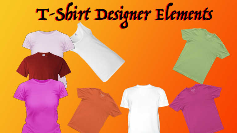 T-Shirt Designer Shirt Elements