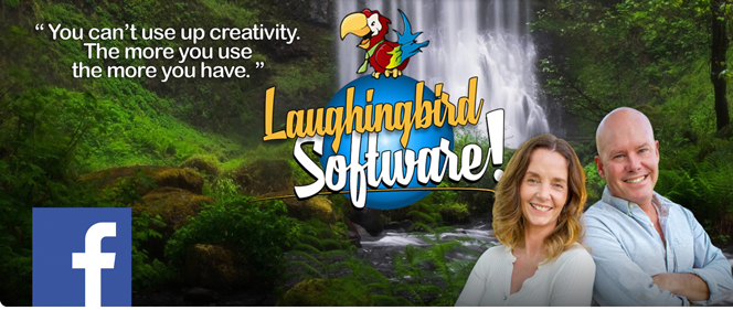 Join the Laughingbird software Facebook Group to learn how to design your own graphics