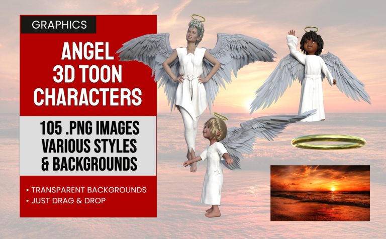 Angel – 3D Character Elements