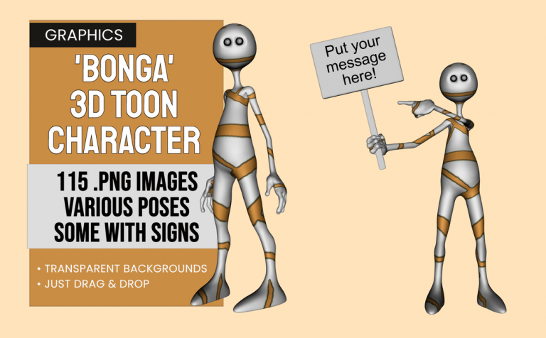 Bonga – 3D Toon Character