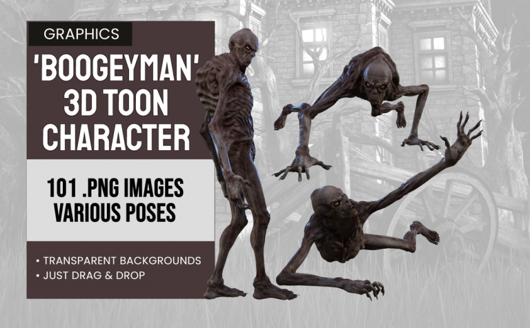 Boogeyman – 3D Toon Character