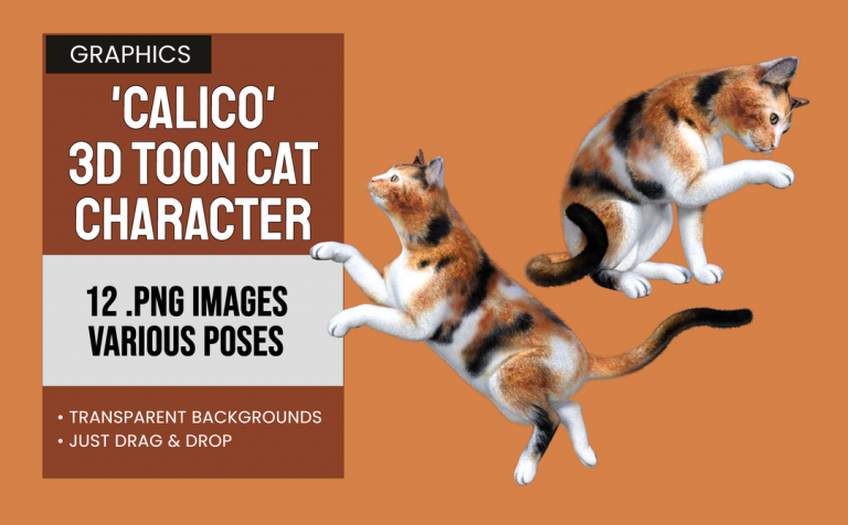 Calico – 3D Character Elements