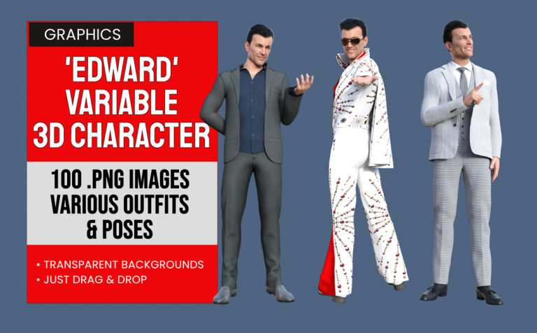 Edward – 3D Character Elements