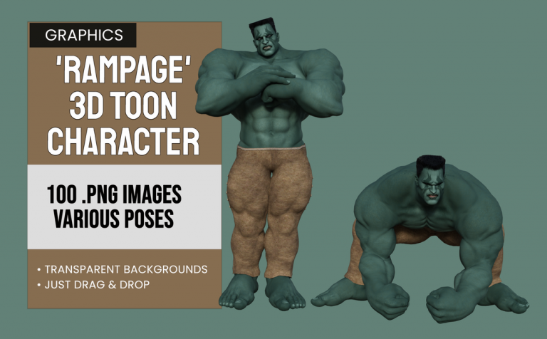 Rampage – 3D Toon Character