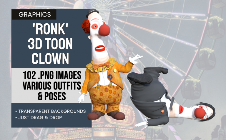 Ronk – 3D Toon Clown