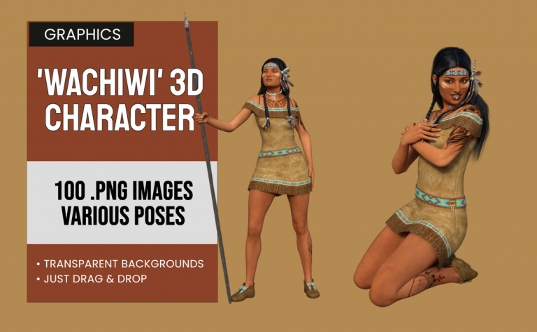 Wachiwi – 3D Character Elements