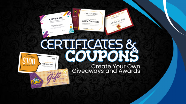 Certificates and Coupons 3