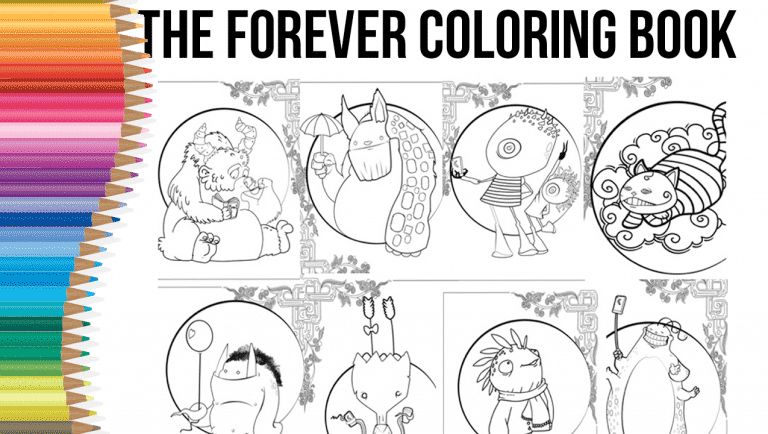 The Forever Coloring Book!