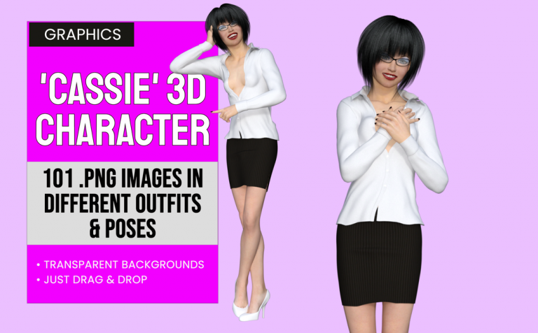 Cassie – 3D Character Elements