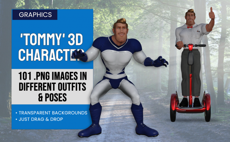 Tommy – 3D Character Elements